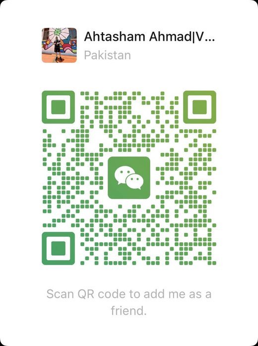 WeChat QR code for Visionary Merger